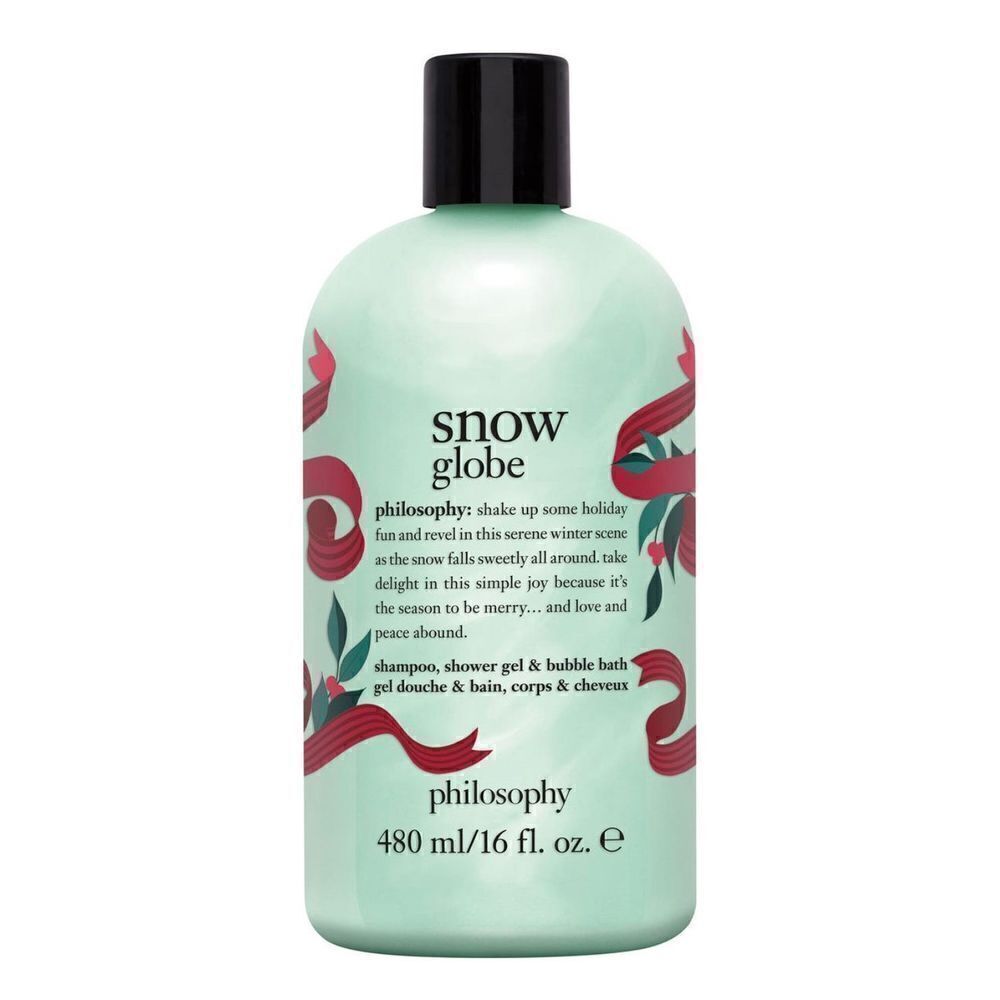 Philosophy Snow Glabe Shampoo/Shower Gel/Bubble Barh 16oz